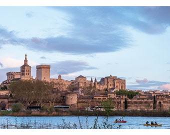 Photographie Couleur / Avignon / Téléchargement Numérique / Ville de France / Provence / Palais des Papes / Affiche Imprimable / Voyage