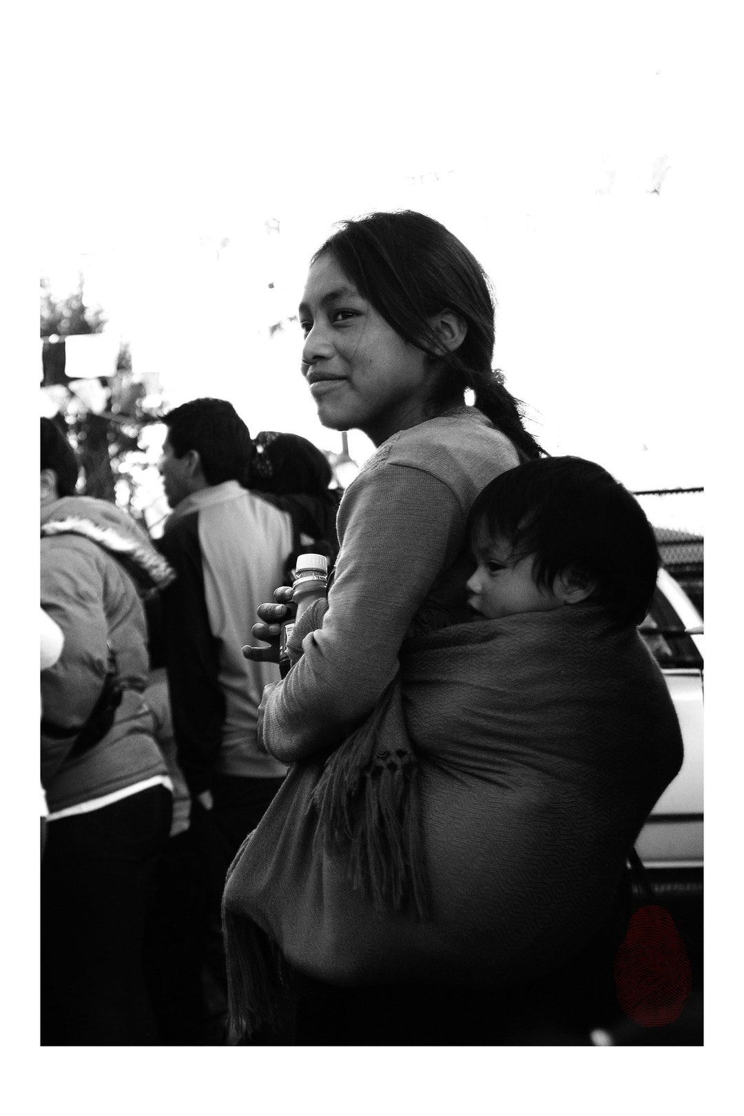 Mexico Portrait Print / BW Mexican Poster / Portrait Wall Art / Black