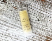 Blueberry Lemon Lip Balm, All Natural