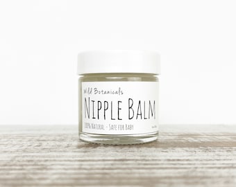 Nipple Balm, Safe for Baby, Natural