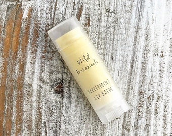 Peppermint Lip Balm, All Natural