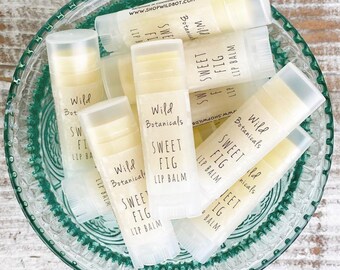 Sweet Fig Lip Balm, All Natural