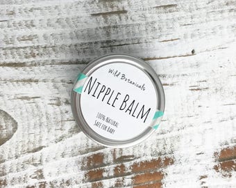 Nipple Balm, Safe for Baby, Natural