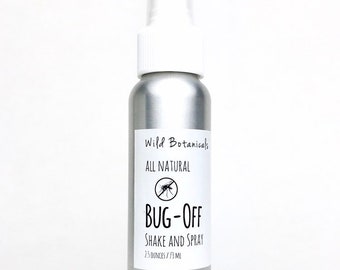 Bug Off Shake and Spray, 2oz, Vegan, All Natural