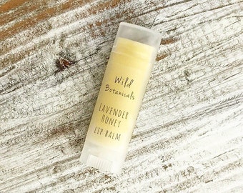 Lavender Honey Lip Balm, All Natural