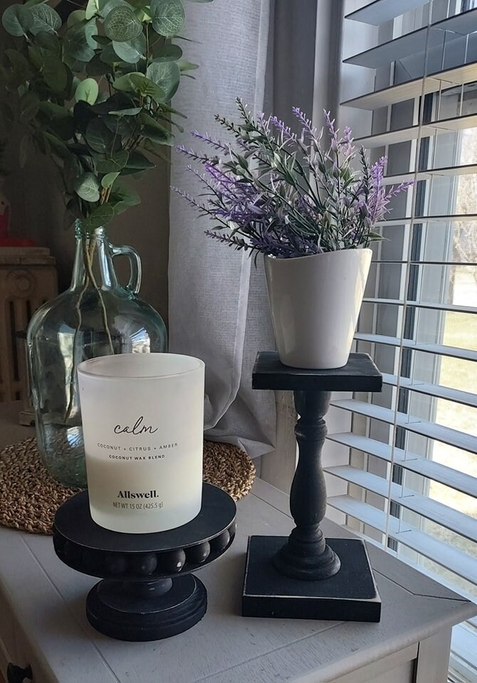 Rehausse de bougie, rehausseur d'accent, décoration d'intérieur