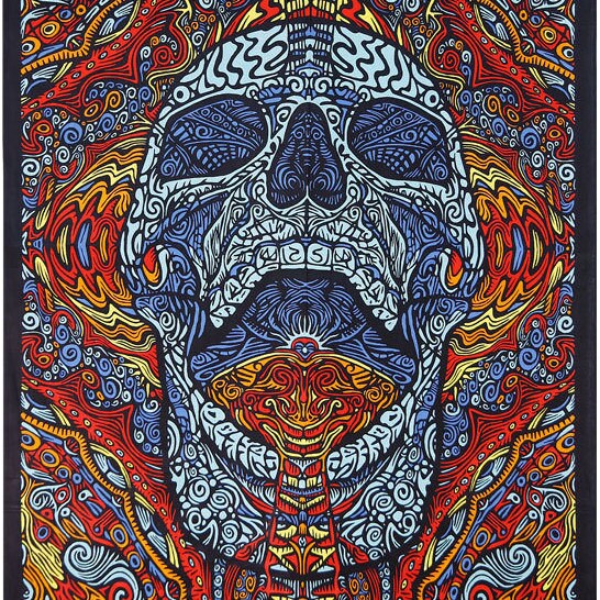 psychedelic tapestry 3d mindful