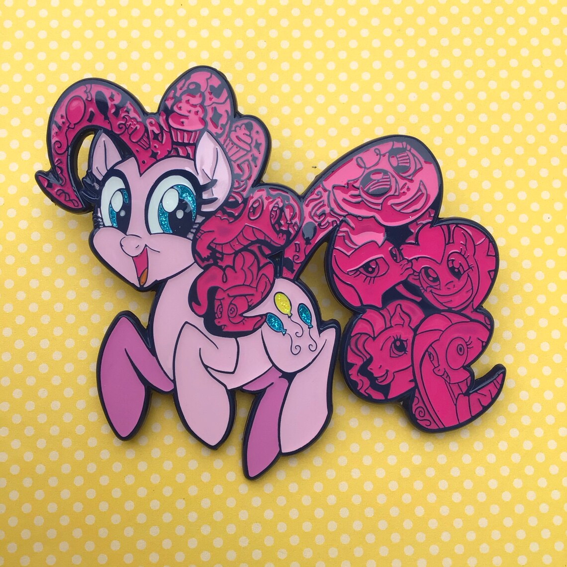 Set of 6 My Little Pony Jumbo Enamel Pins | Etsy