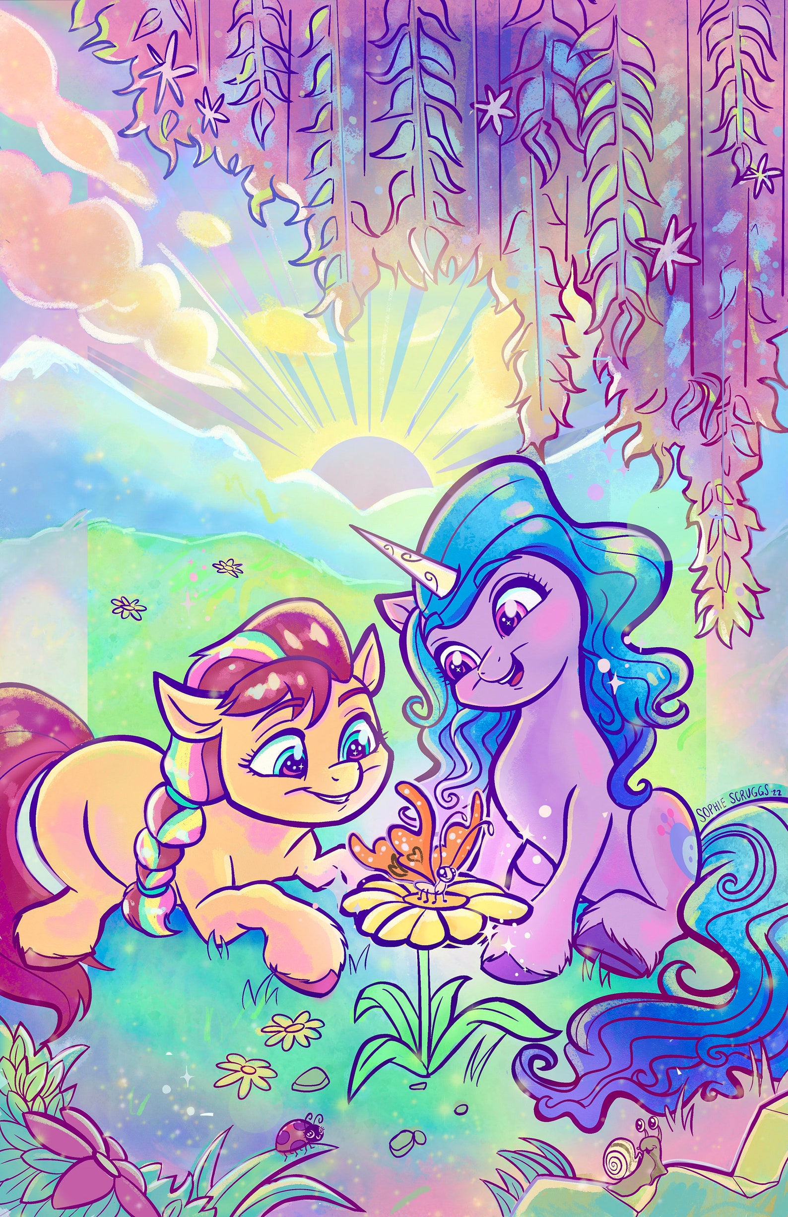 G5 Holo Prints 11x17 Sunny & Izzy or Zipp/pipp My Little Pony - Etsy