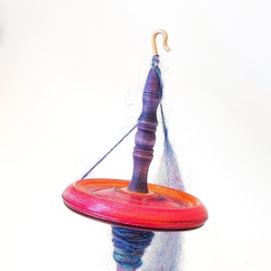 Top Whorl Drop Spindle in Sugar Maple (Made to Order)