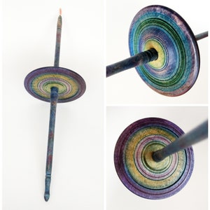 Akha Style Spindle in Sugar  Maple (Made to Order)