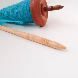 Extra shaft for Interchangeable Whorl Tibetan Spindle for Hand Spinning (Made to Order)