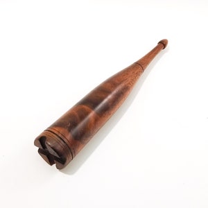 Dealgan Scottish Drop Spindle for Handspinning in Black Walnut 1.40 oz. (Made to Order)