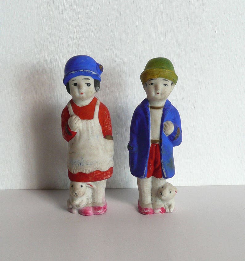 small ceramic dolls