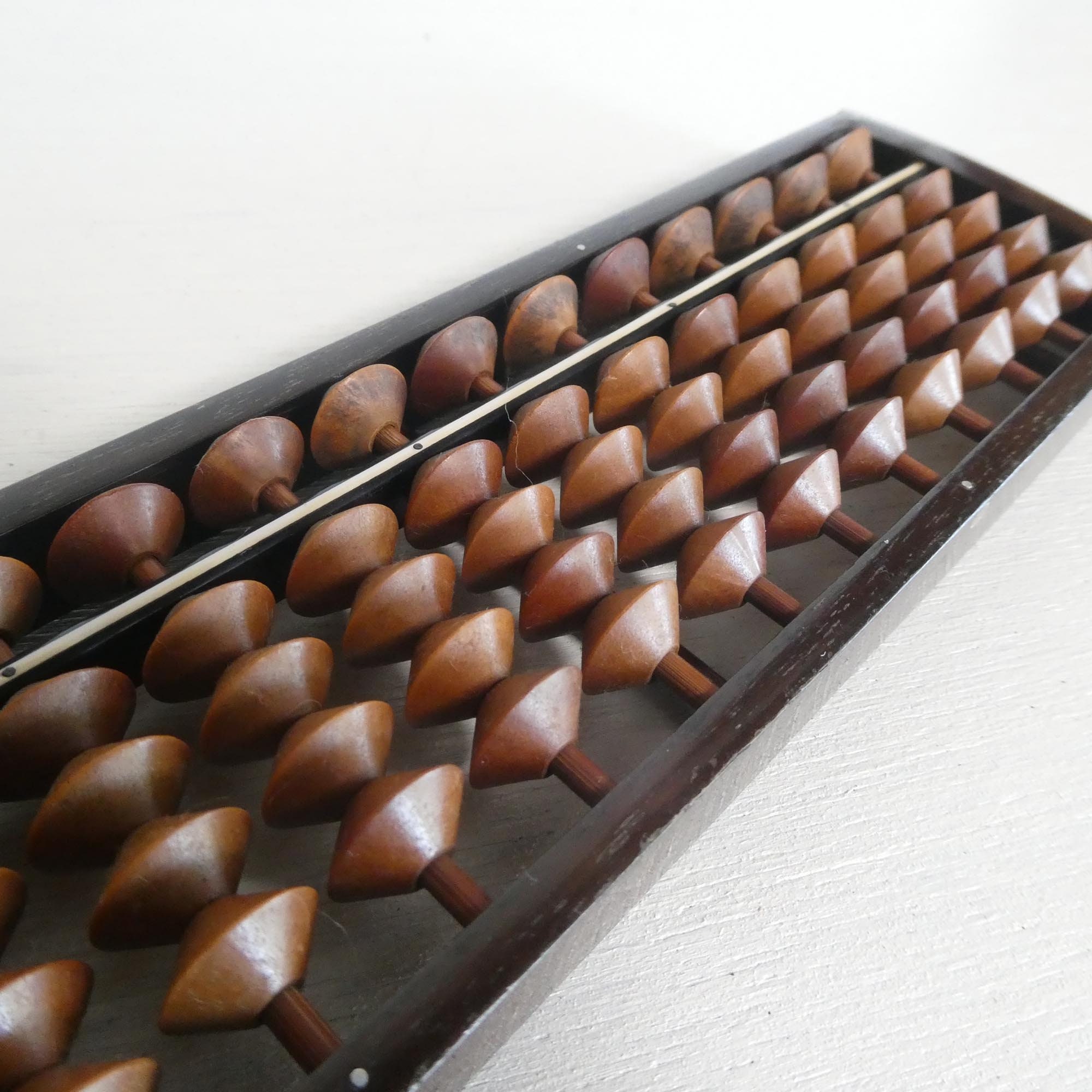 Abacus - Japanese Vintage - 27 Digit Yotsu-dama Abacus - Made by Tomoe  Abacus - Signed - Good Condition - Whatsforpudding #3716 - Etsy Australia