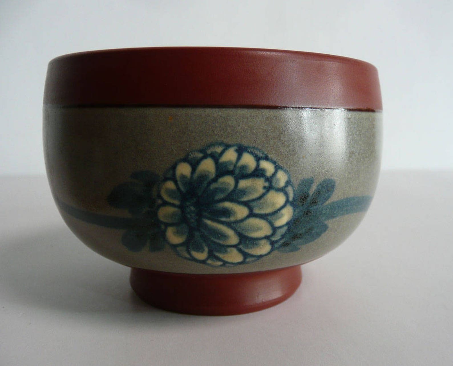 Ceramic sake cups Japanese vintage set of 2 Mumyoi Etsy