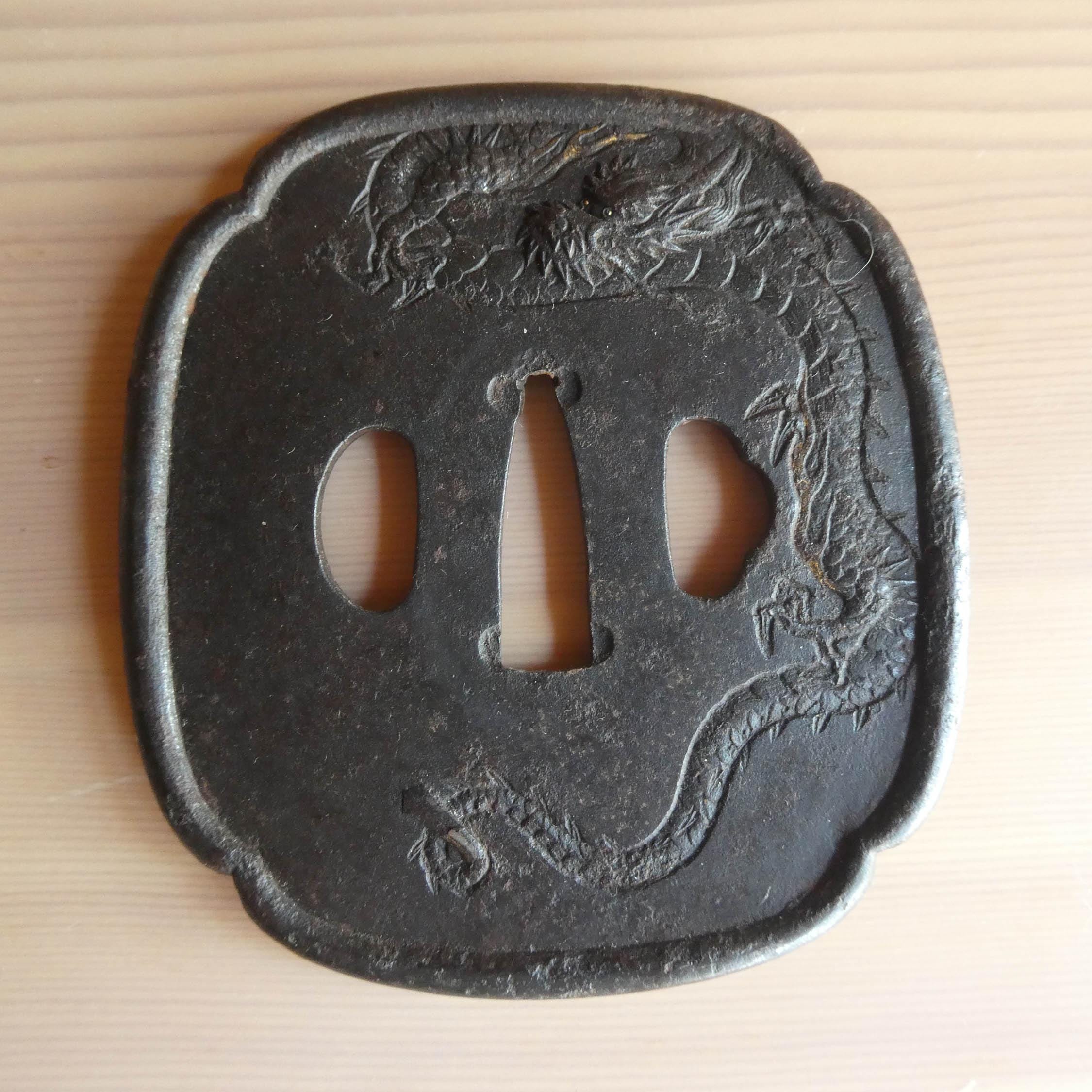 Iron tsuba - Etsy 日本