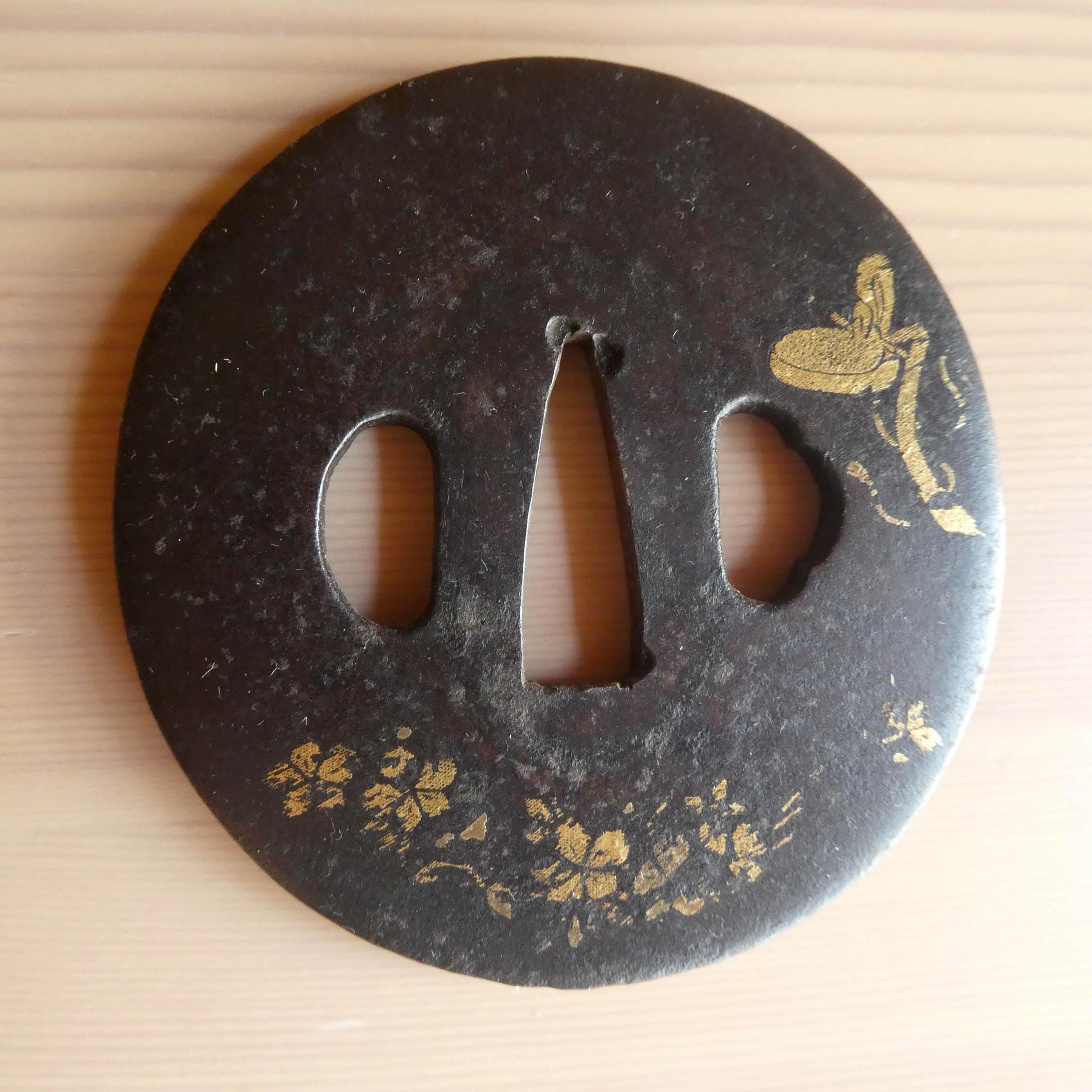 Iron tsuba - Etsy 日本