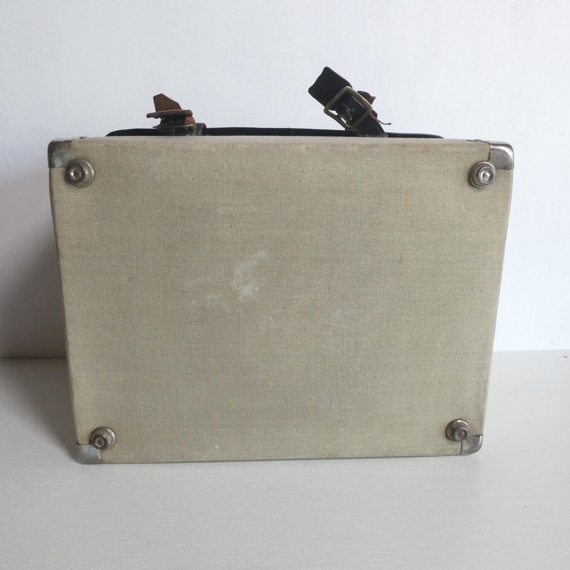 Document/book Box - Flap Lid - Leather Strap Buckles Document/book Box - Flap Lid - Leather Strap Buckles