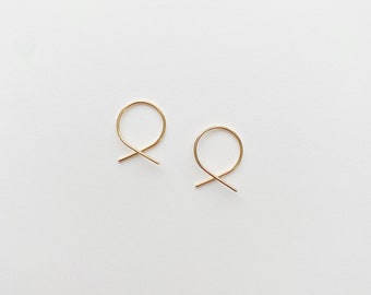 Infinity Pin Earrings