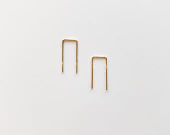 Staple Pin Earring
