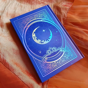 Dream Journal Rainbow Holographic Foil Notebook | Celestial Sun and ...