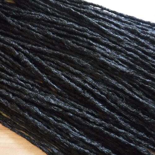 Synthetic Dreadlocks - Half Set (40 shops ends) Natural Crocheted Texture Sharpie Thick Extra Long 24