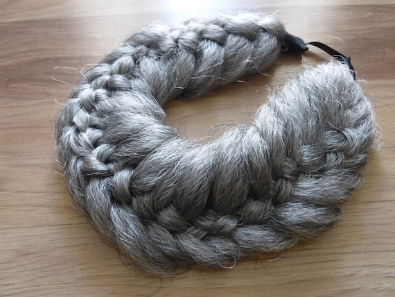 Extra Wide Woven Fishtail Braid Headband - Choose Your Color  display picture 1