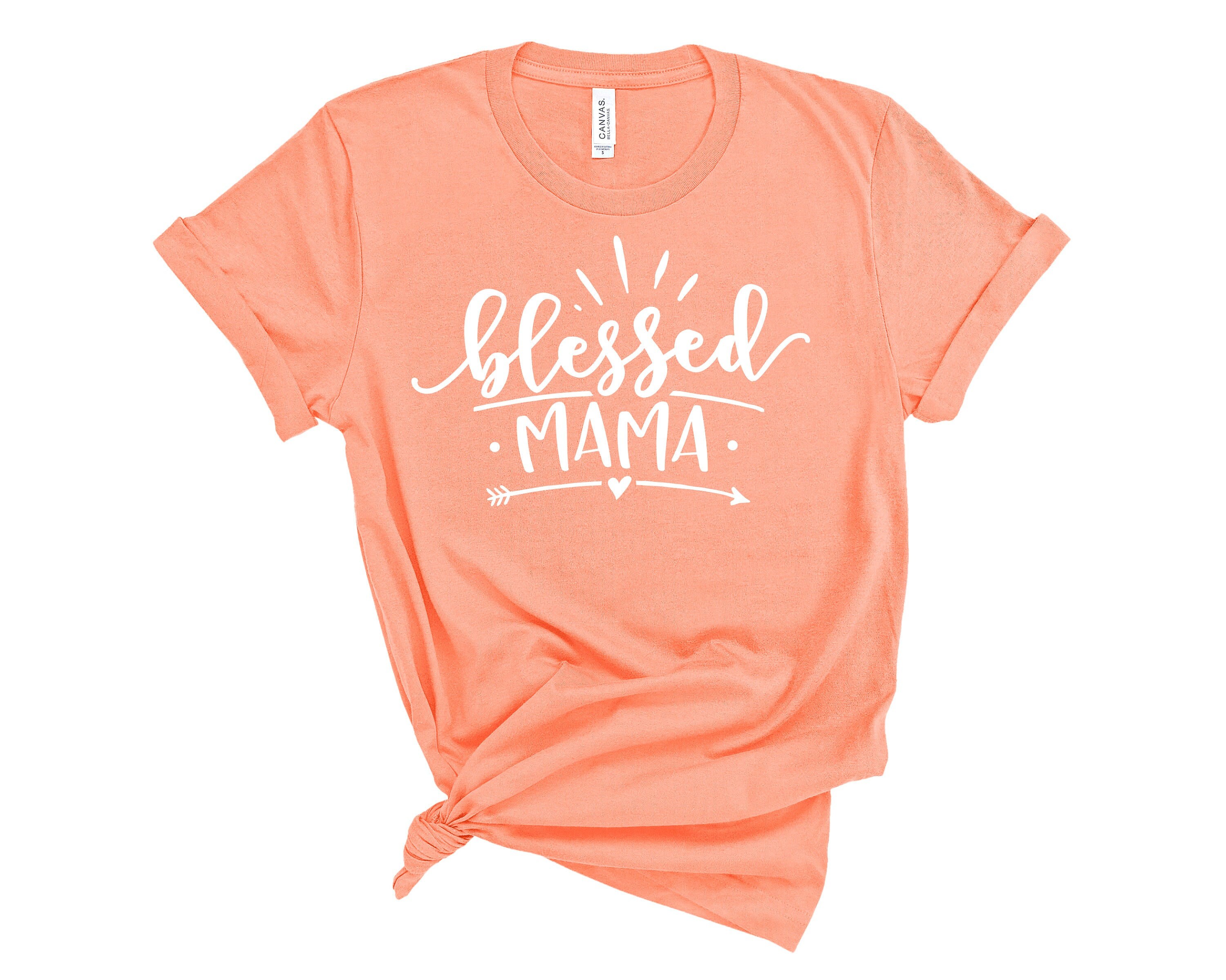 Cute Blessed Mama Shirt