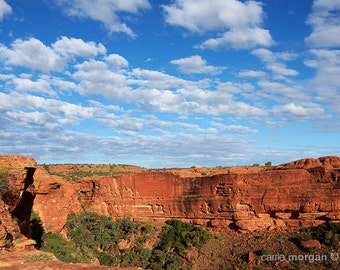 King's Canyon Australia Print, Red Rock Landscape Photography