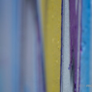 Purple Abstract Photography,Yellow and Purple Modern Decor, New York City Photo, Purple Contemporary Home Decor, Graffiti Art, Street Art