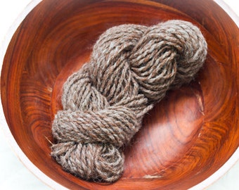 Rose Grey Natural Undyed Alpaca/Silk Yarn