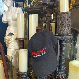 Rare and awesome Madonna drowned world 2001 tour baseball cap