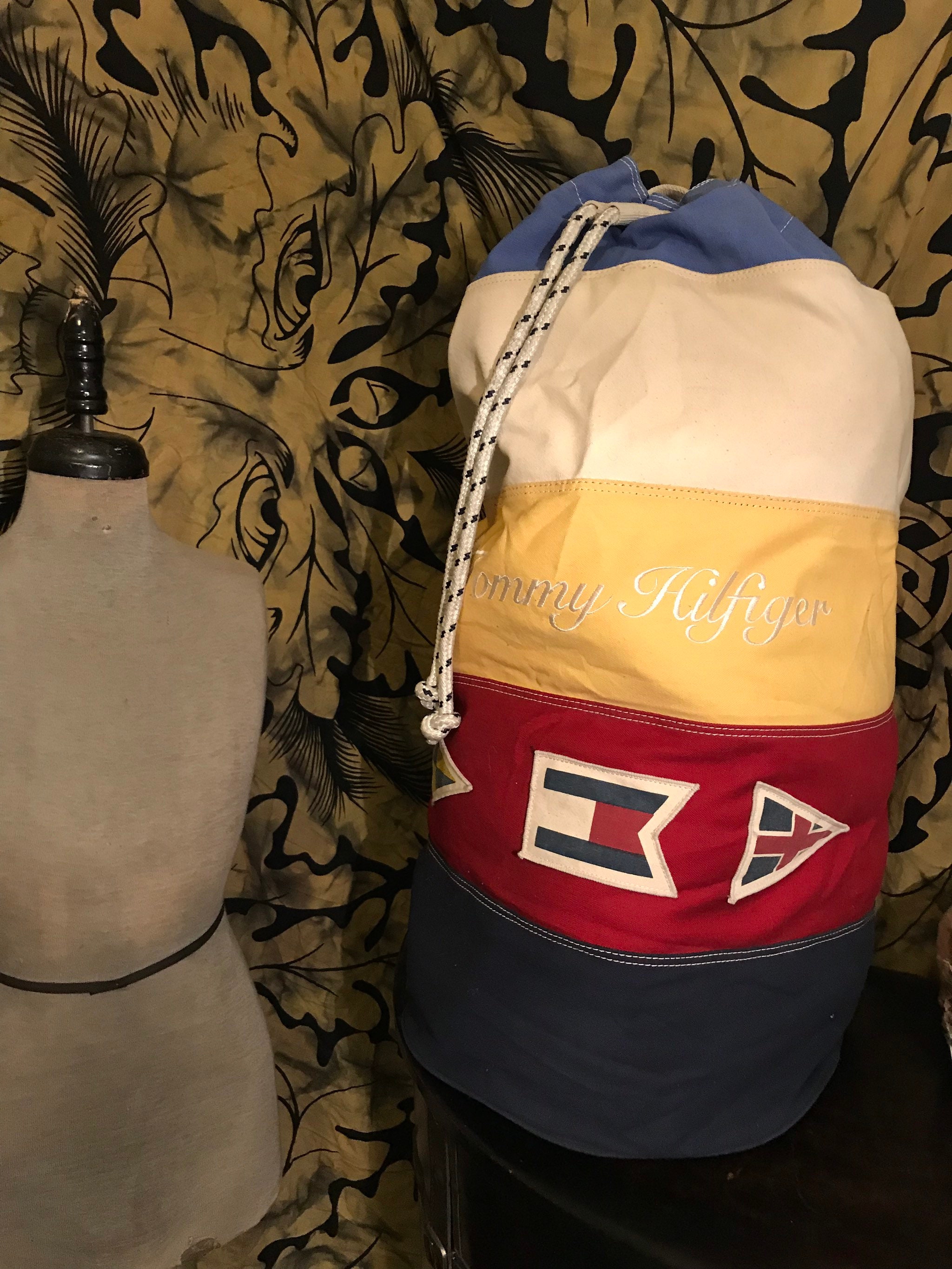 Tommy Hilfiger Duffle Bag Vintage  Vintage Louis Vuitton Duffle Bags -  Canvas - Aliexpress