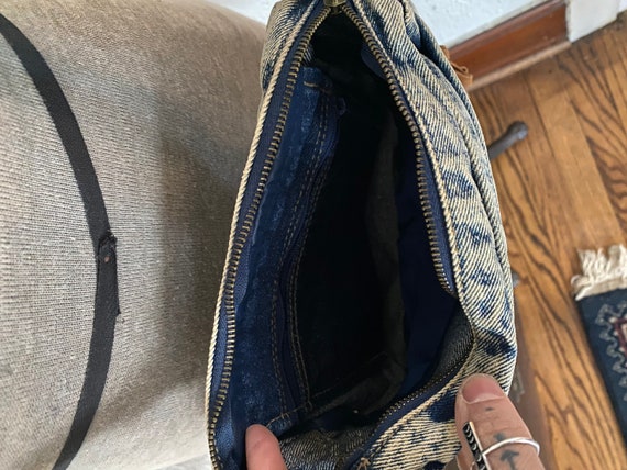 REDUCED Amazing vintage Cherokee denim jean purse… - image 5