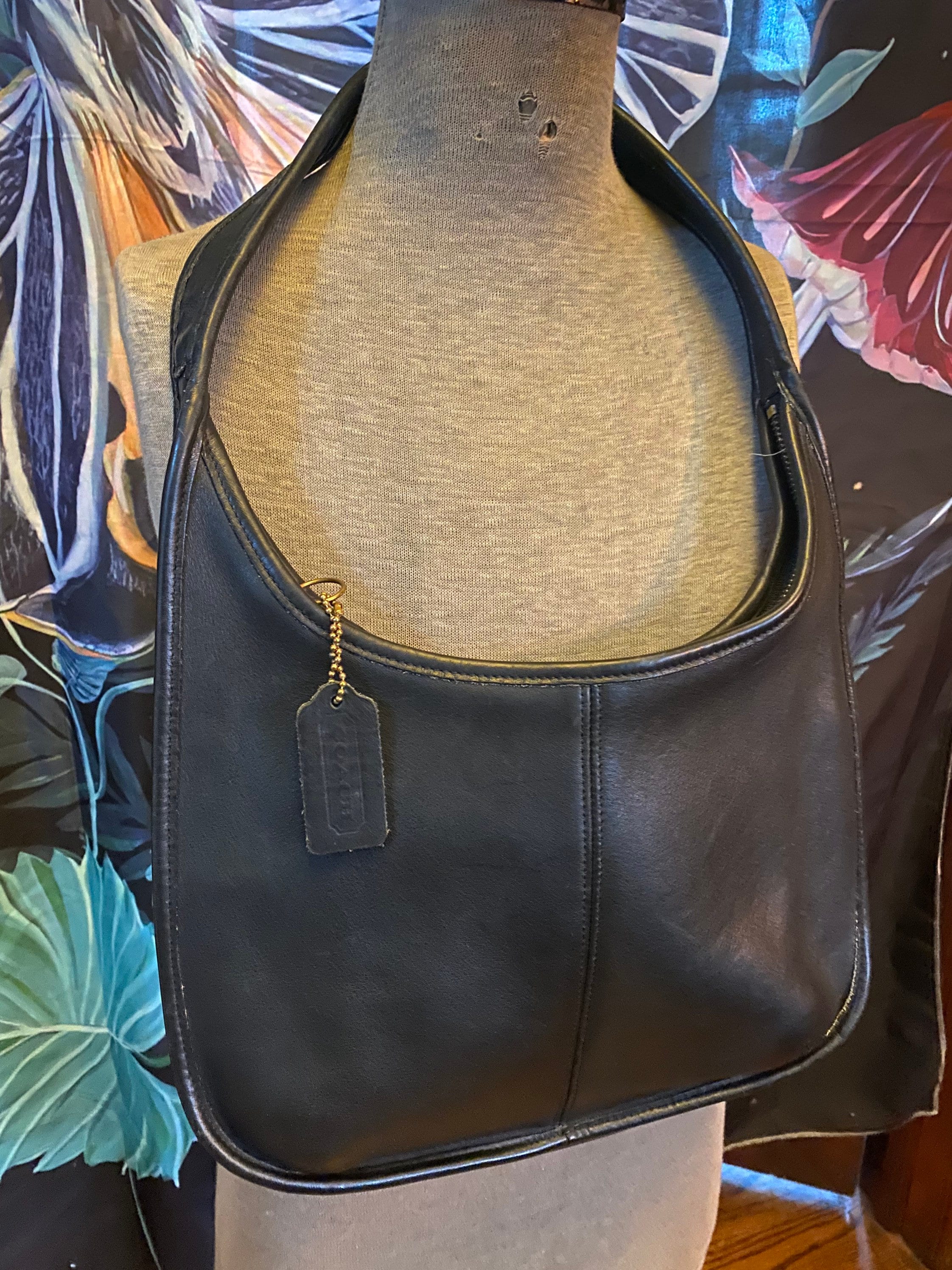 coach ergo leather shoulder bag