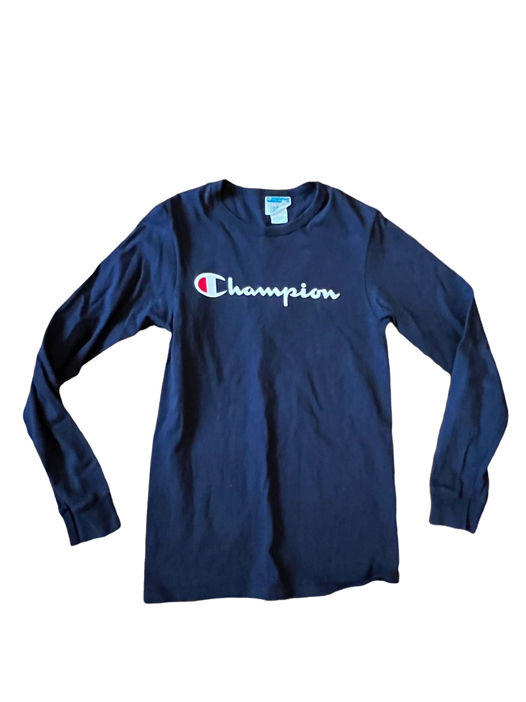 Vintage 80's Champion Long Sleeve Shirt Logo Size Small - Etsy Canada