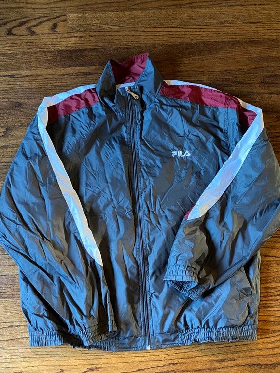 SALE amazing vintage Fila  track jacket windbreake