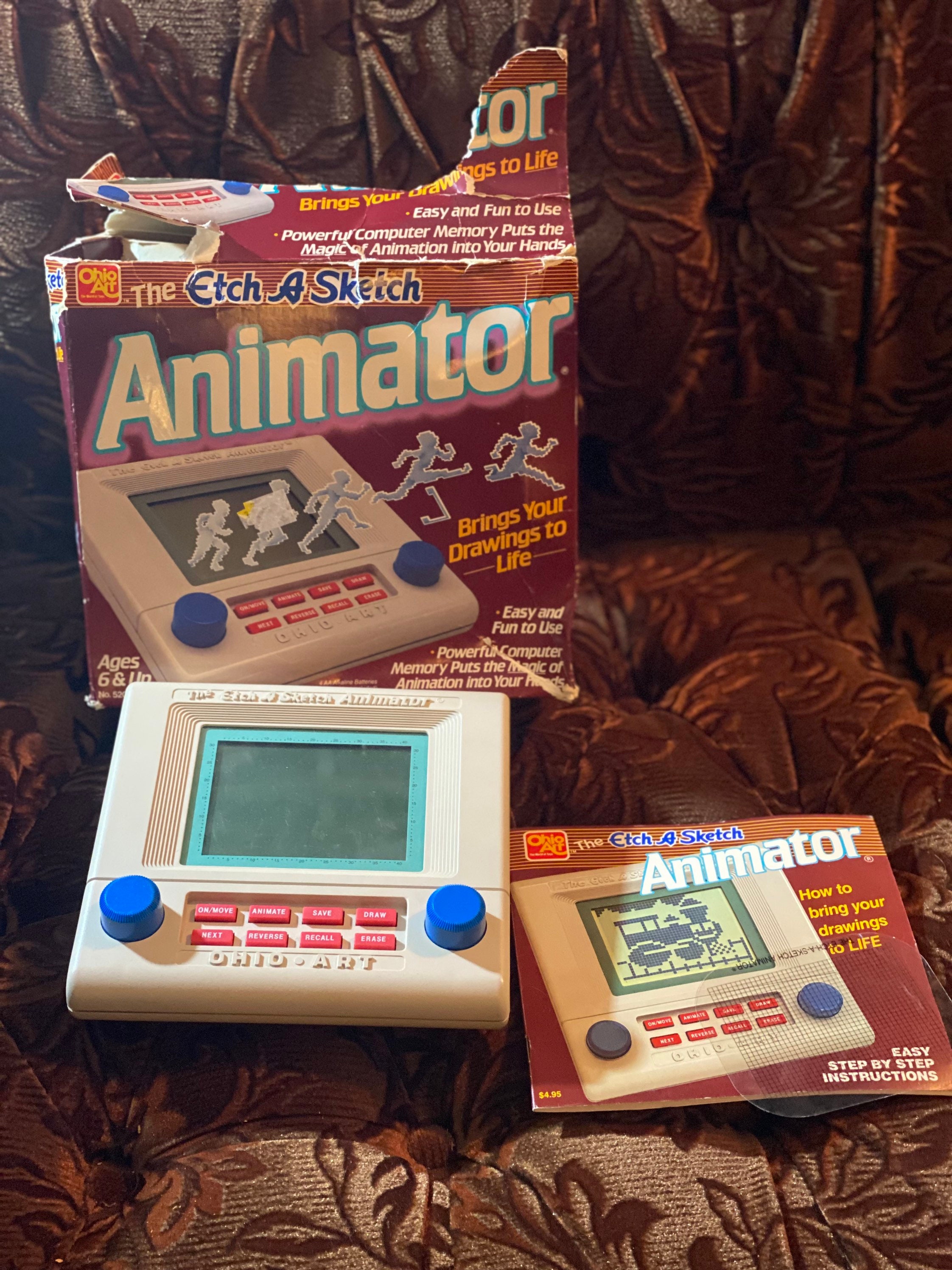Etch A Sketch Animator 2000 with Putt Nuts, Memory & Overdrive - RARE |  #720532607
