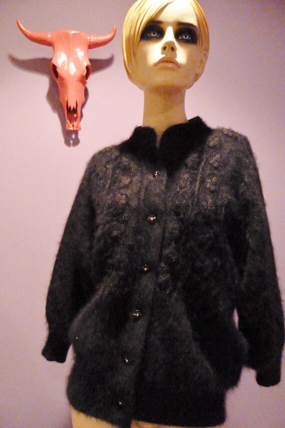 SALE fantastic circa 1970 meets the 50s cashmere