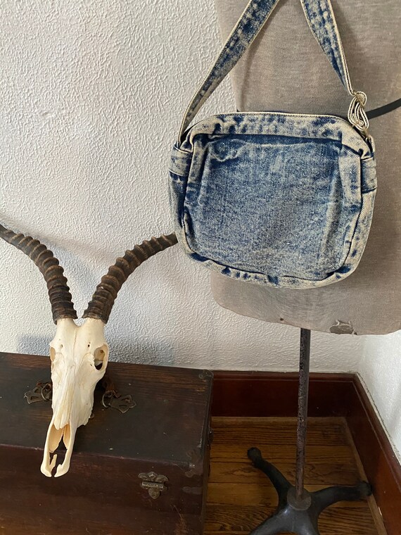 REDUCED Amazing vintage Cherokee denim jean purse… - image 4