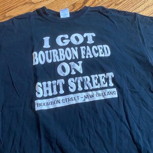 Fun bourbon street New Orleans souvenirs shirt size XL