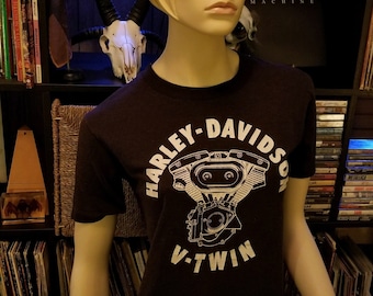 ★HARLEY-DAVIDSON COLLECTIONS★刺繍V-TWIN NYLON HALF SHIRTS Harley-Davidson® Men's Racing Colorblocked Short Sleeve