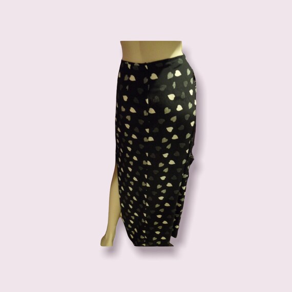 Awesome circa 1990 sweetheart black and white loa… - image 2