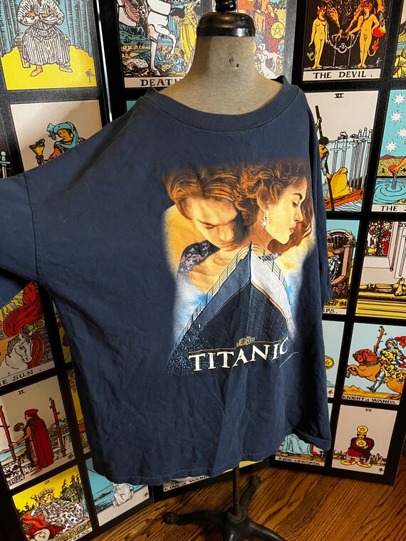 Fantastic vintage Titanic movie promo shirt 1998 one … Gem