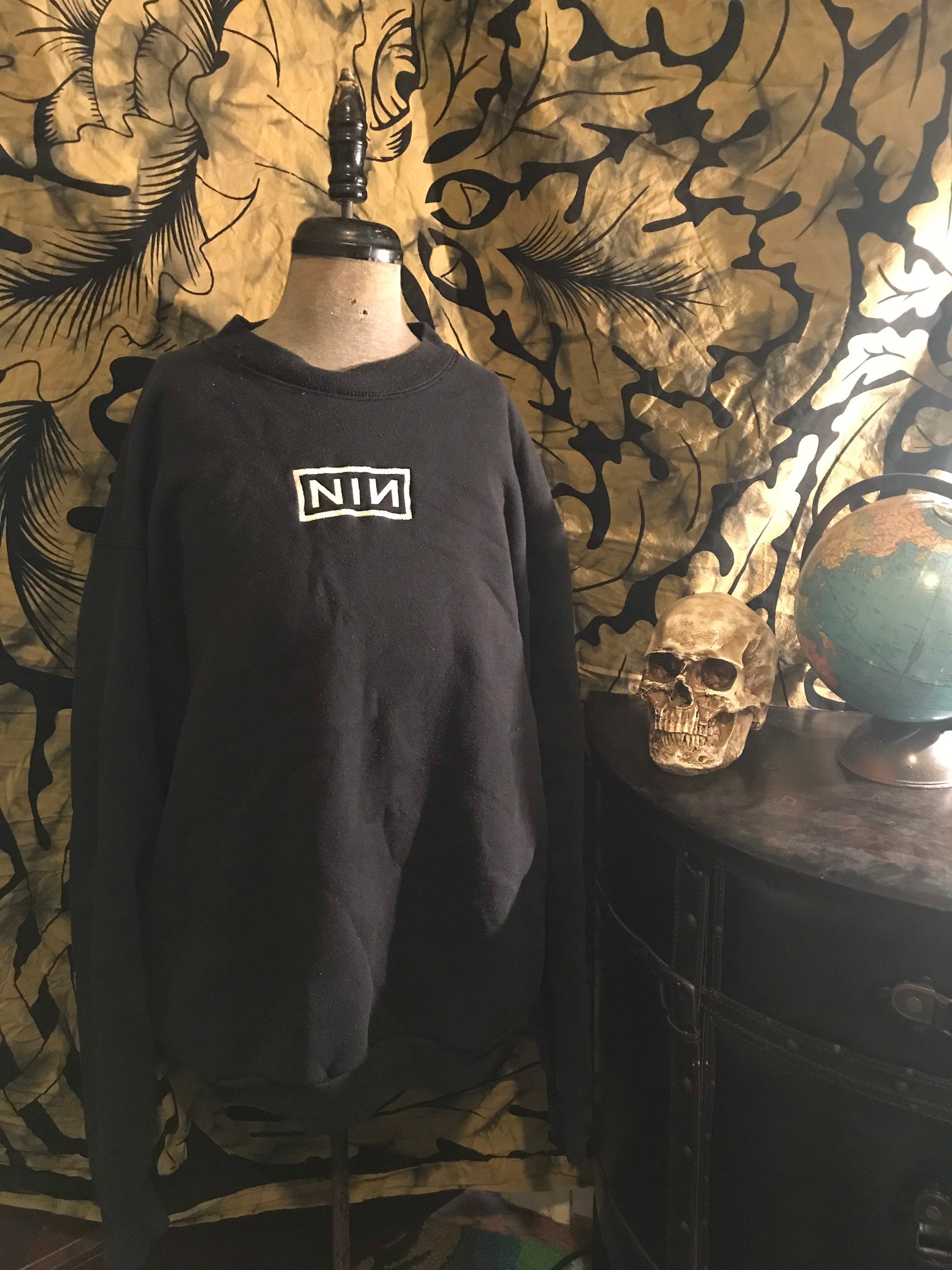 Vintage Zealzip Mono Forest Knitwear Sweatshirt M Size - Etsy