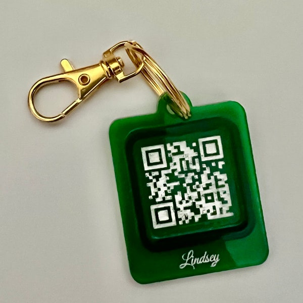 QR Code Keychains