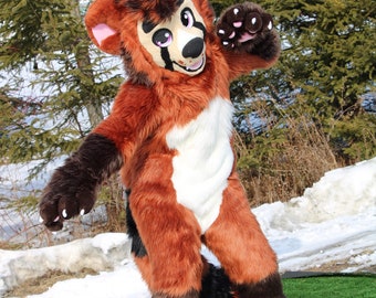 Custom Fit Bodysuit for Fursuit Mascot Costume Plantigrade or Digitigrade