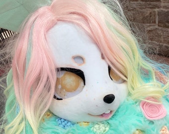 Custom Made Fursuit Ruff Neck Fluff Ring Pillow Mane