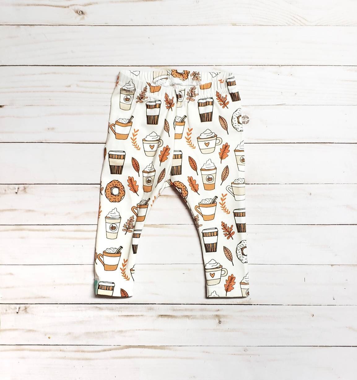 Pumpkin Spice Leggings |  Baby Leggings